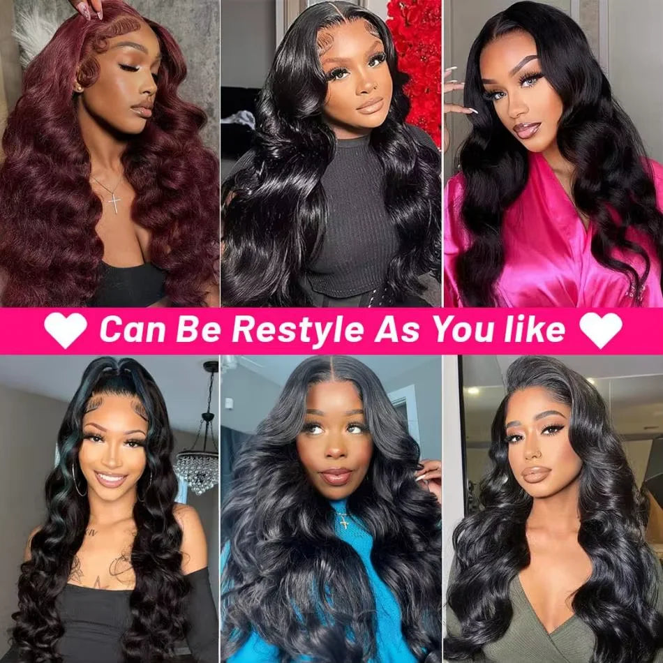 Black Velvet Body Wave Wig