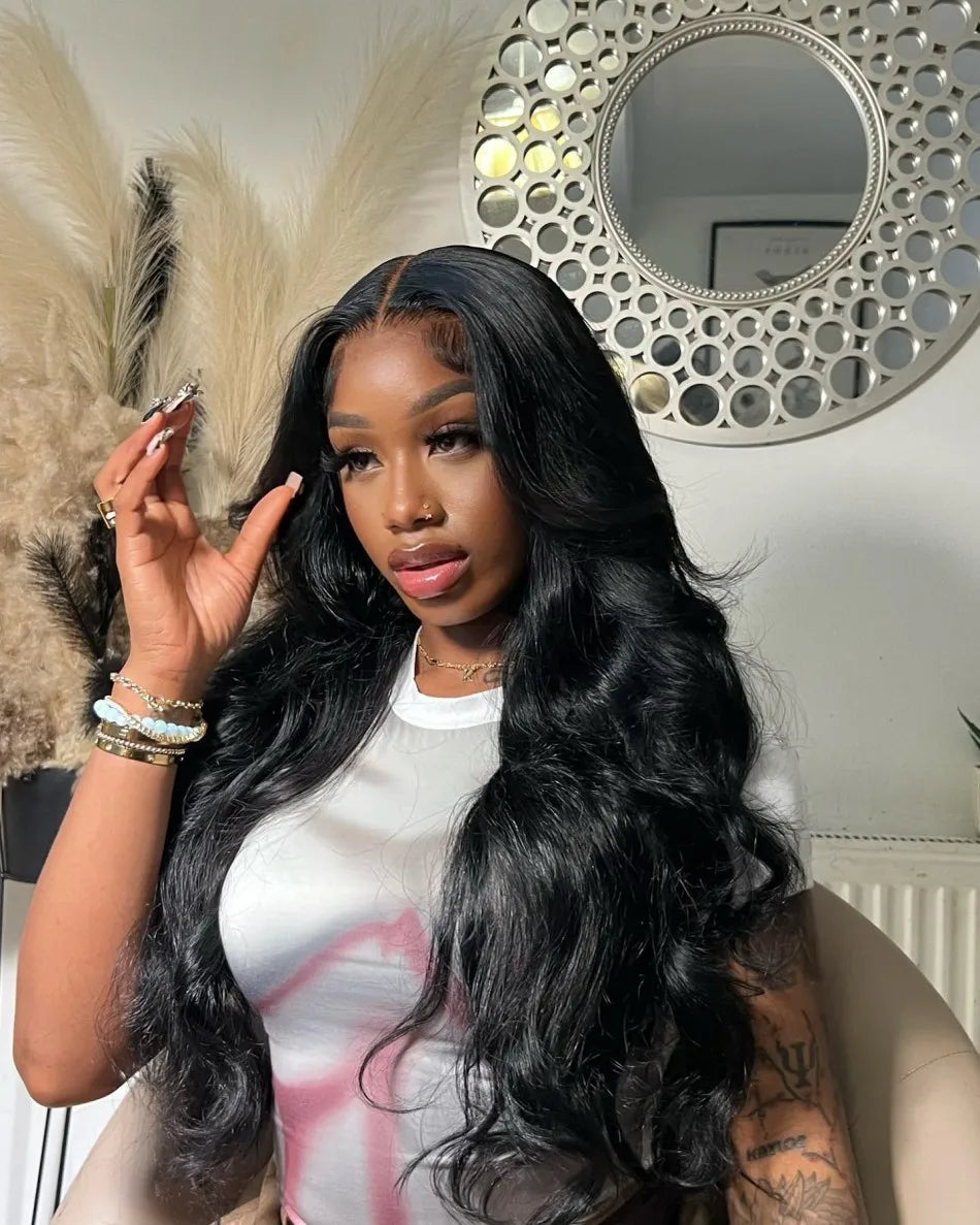 Black Velvet Body Wave Wig