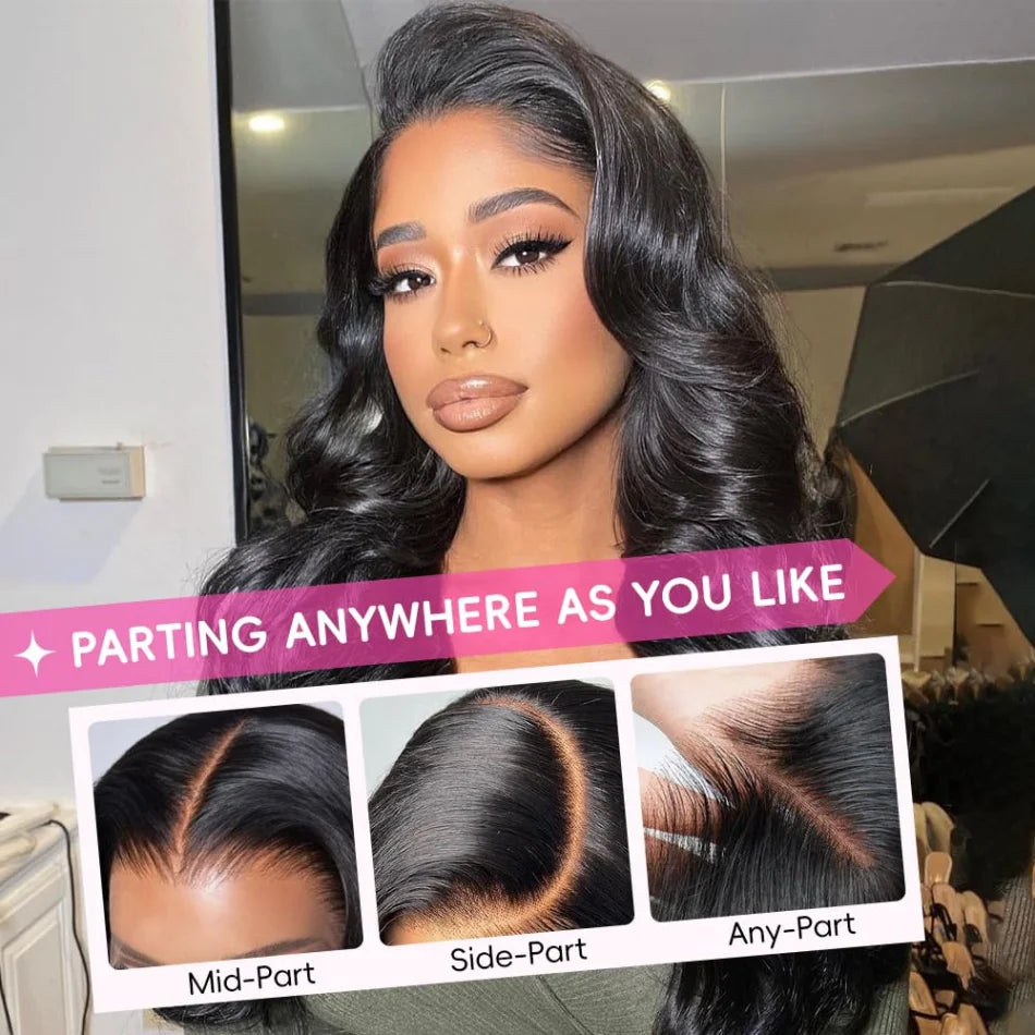 Black Velvet Body Wave Wig