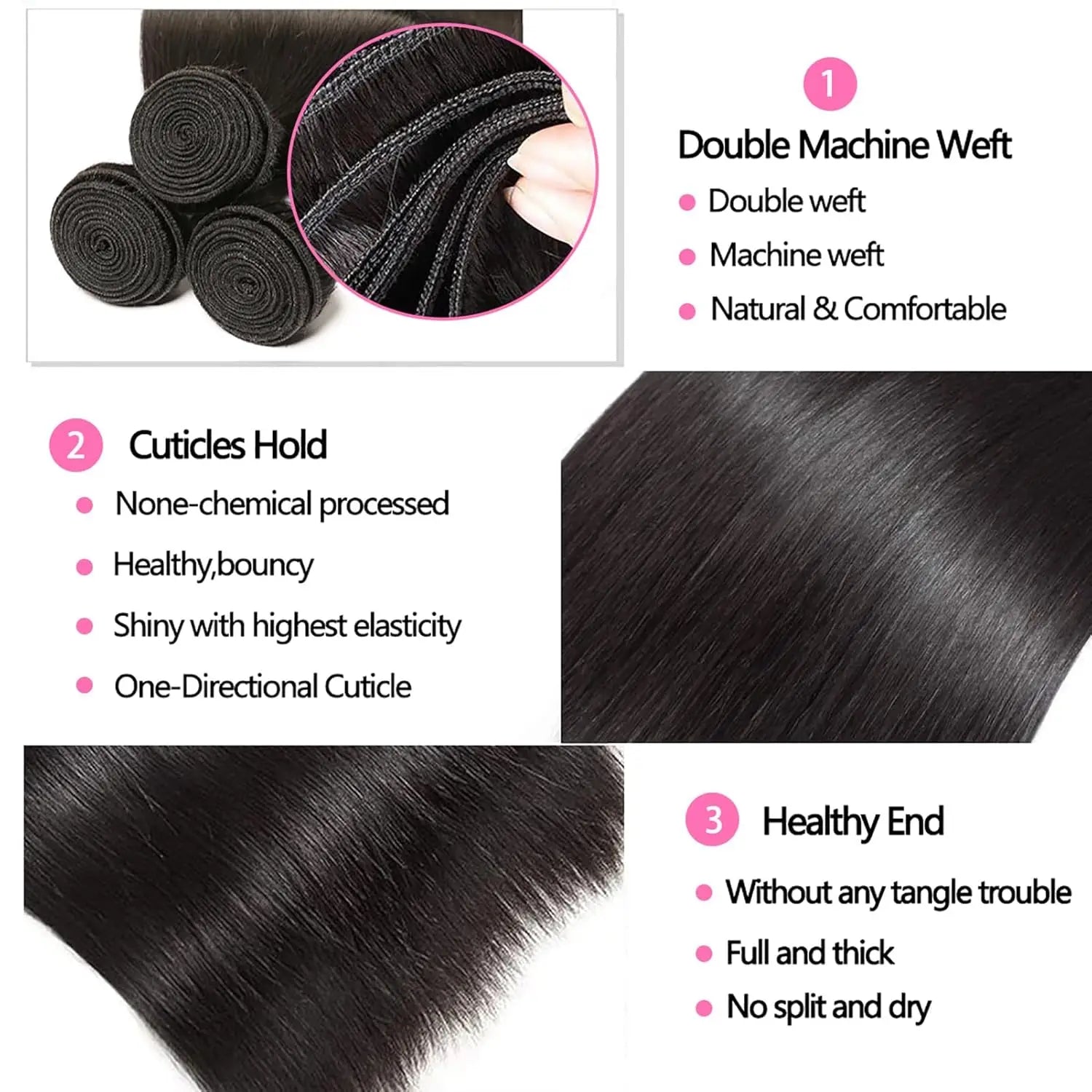 Halo Beauty Luxury Straight Bundle Deal