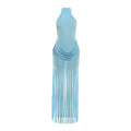 Midnight Temptation Fringe Dress