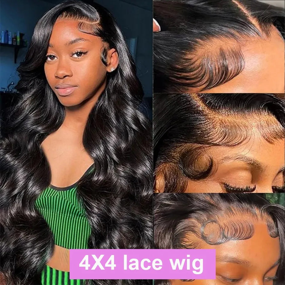 Black Velvet Body Wave Wig