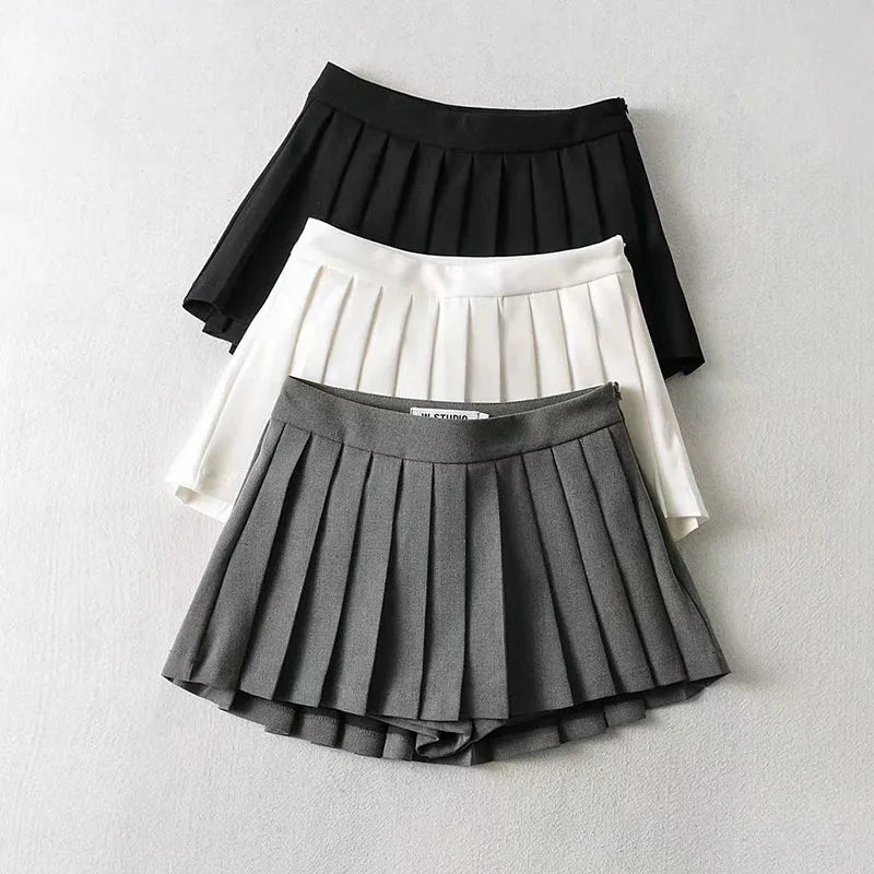 Courtside Crush Pleated Skort