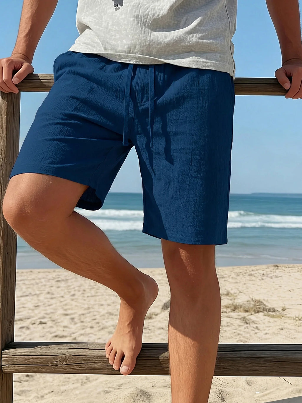Harbor Breeze Linen Shorts