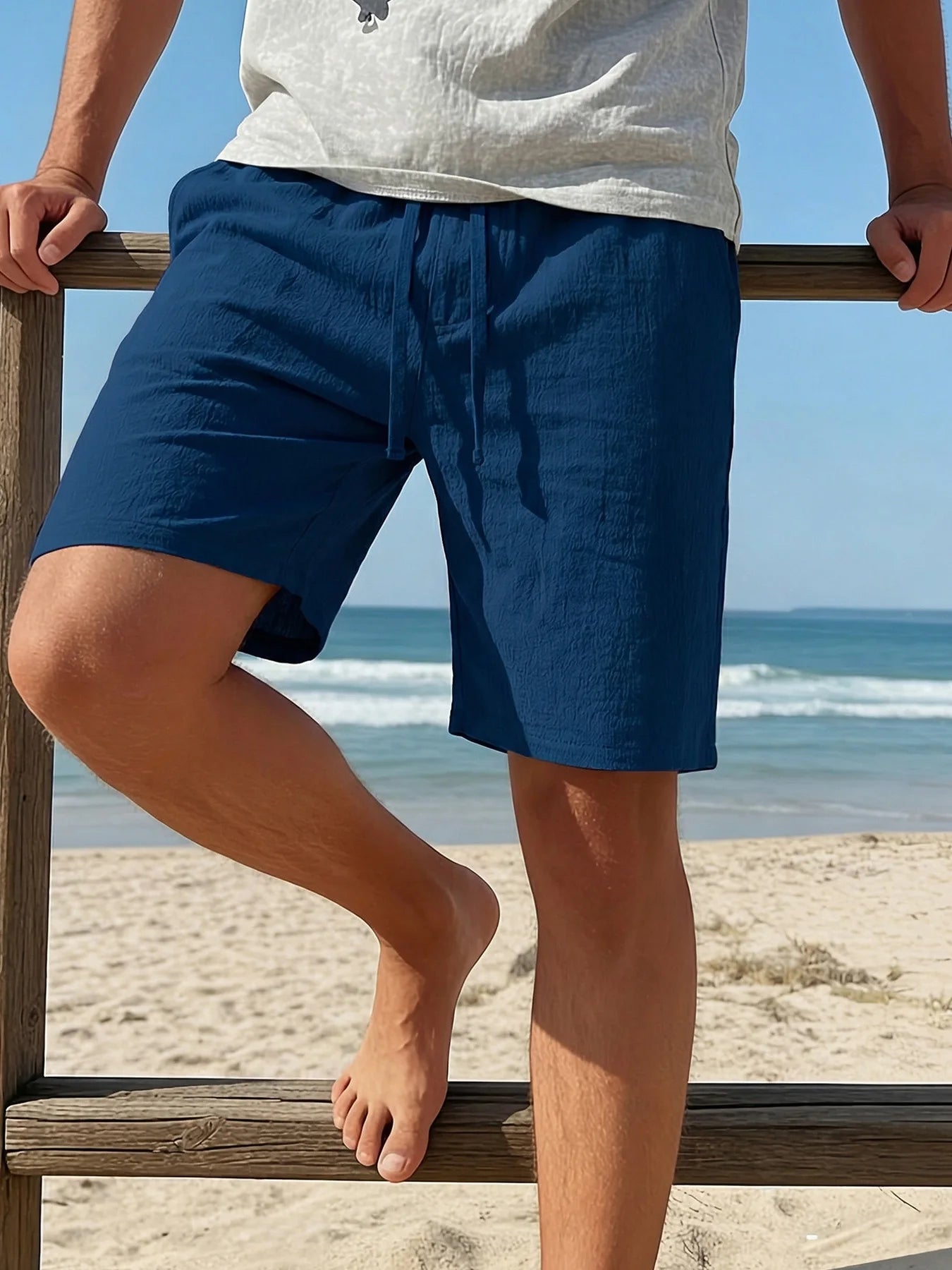 Harbor Breeze Linen Shorts