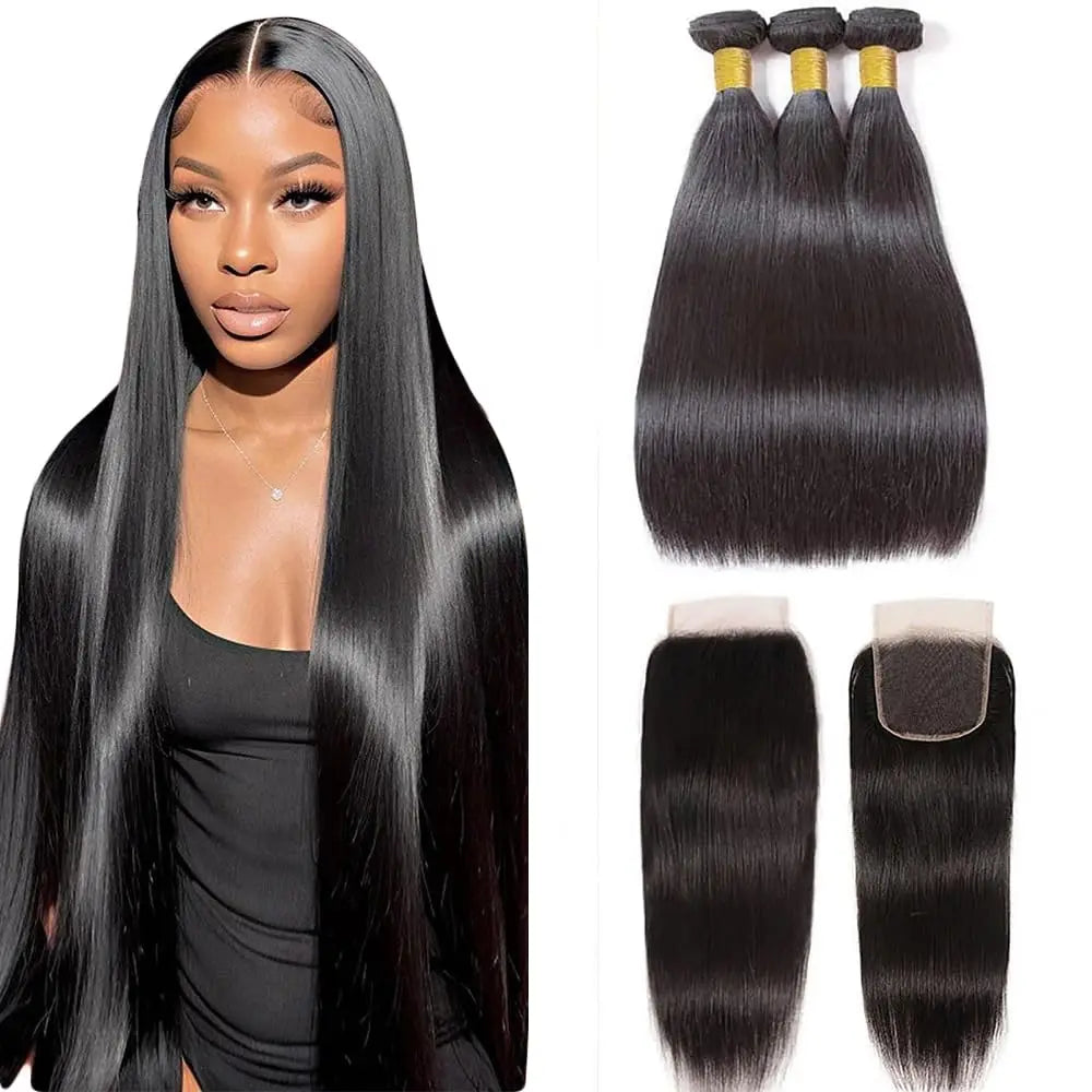 Halo Beauty Luxury Straight Bundle Deal