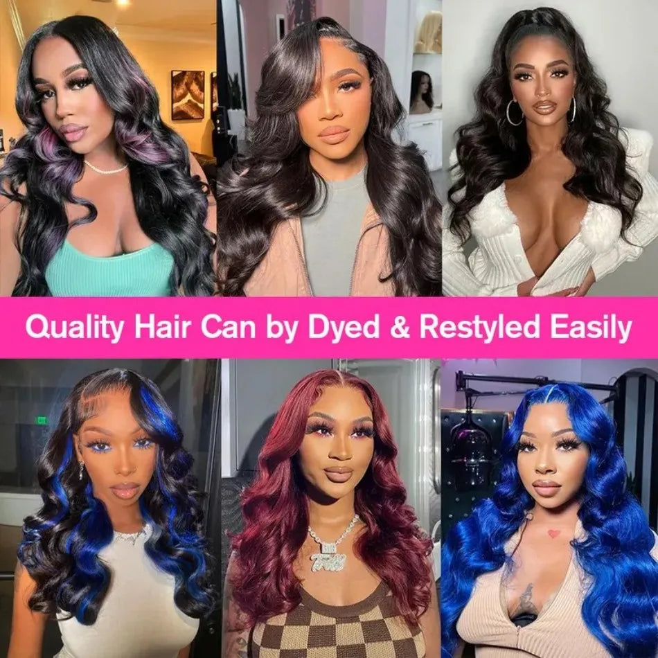 Black Velvet Body Wave Wig