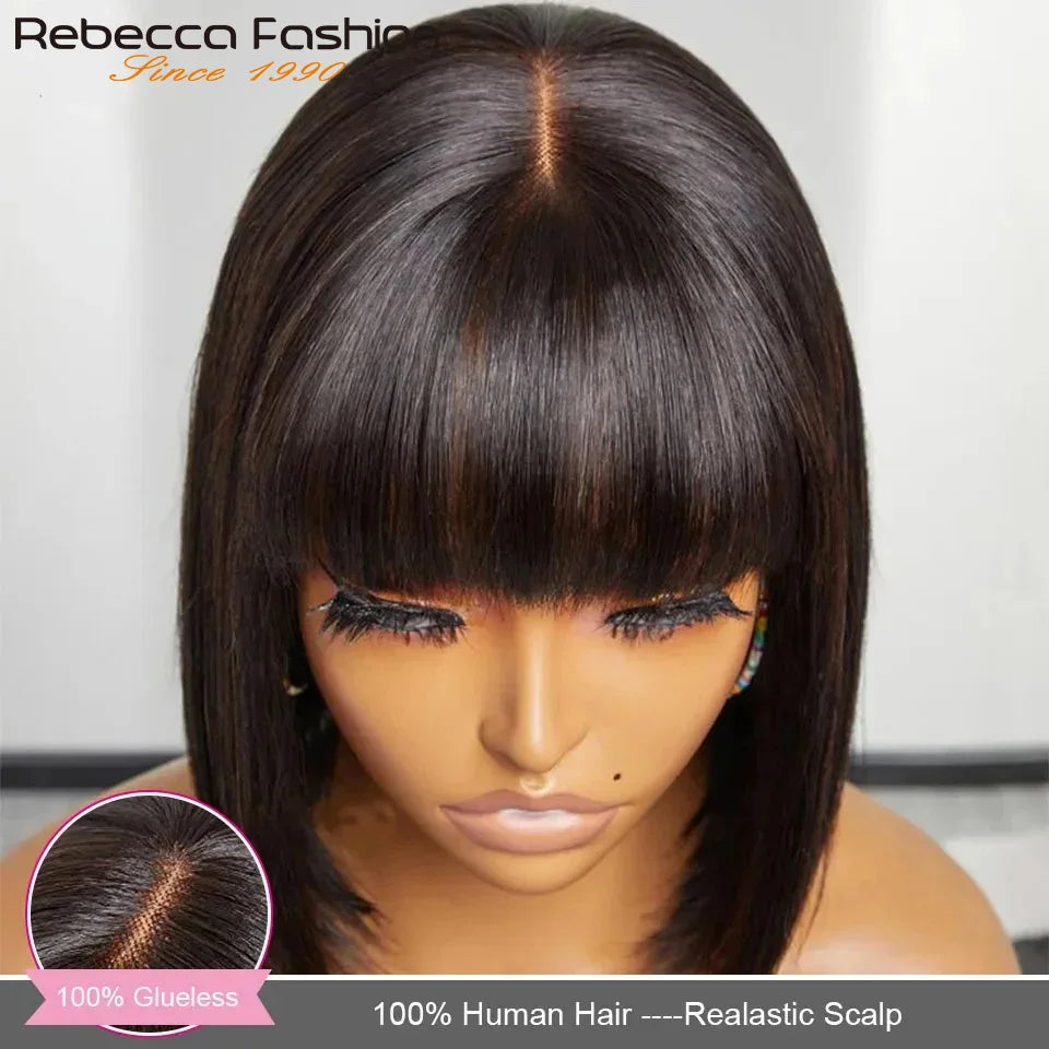 Halo Silk Bang Wig
