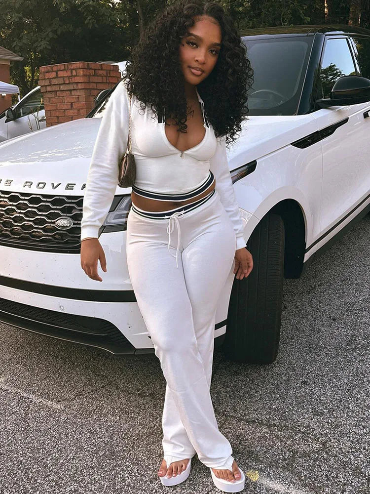 Halo Stripe Lounge Set
