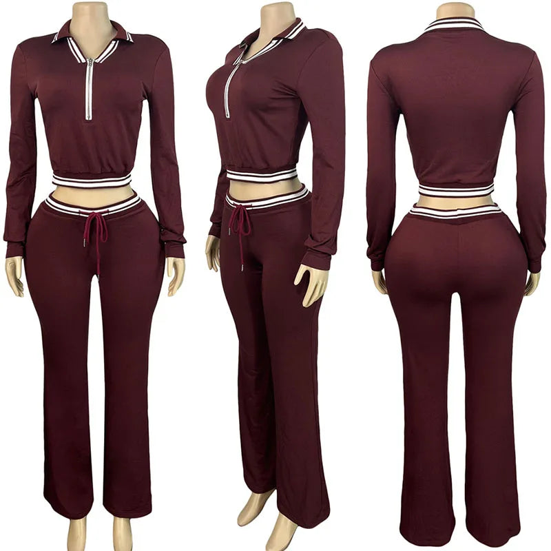 Halo Stripe Lounge Set