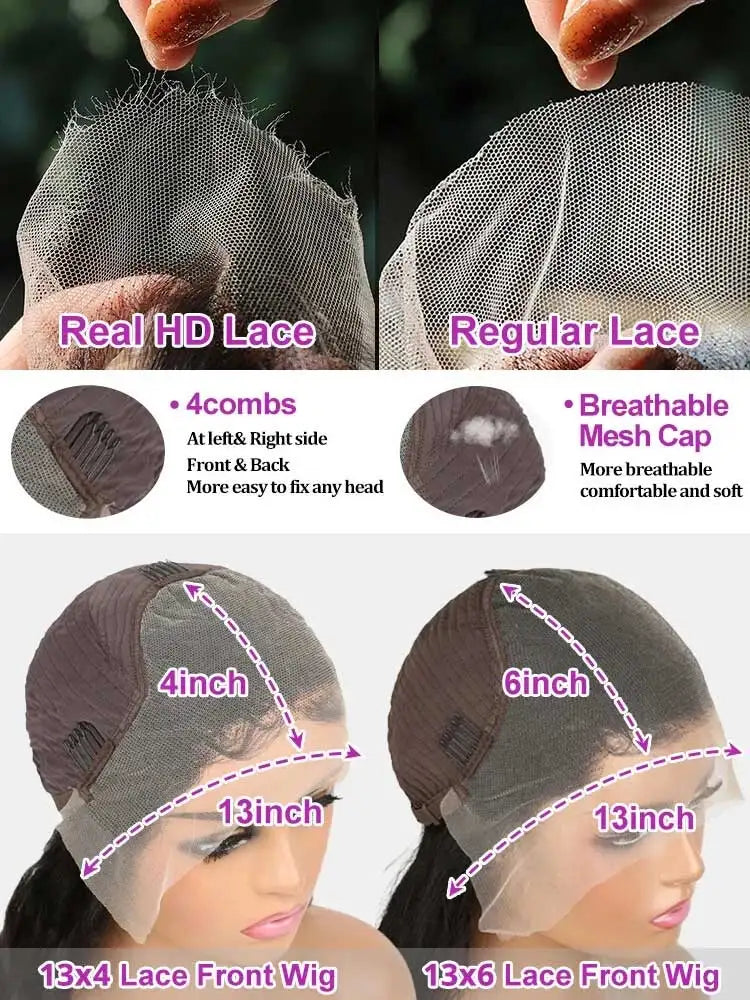 Halo Luxe Loose Deep Wave Wig