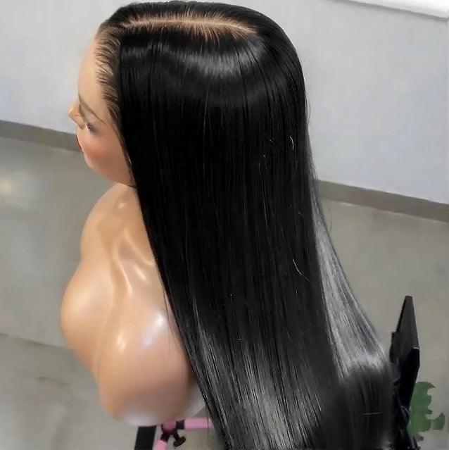 Halo Beauty 40” Bone Straight HD Lace Wig