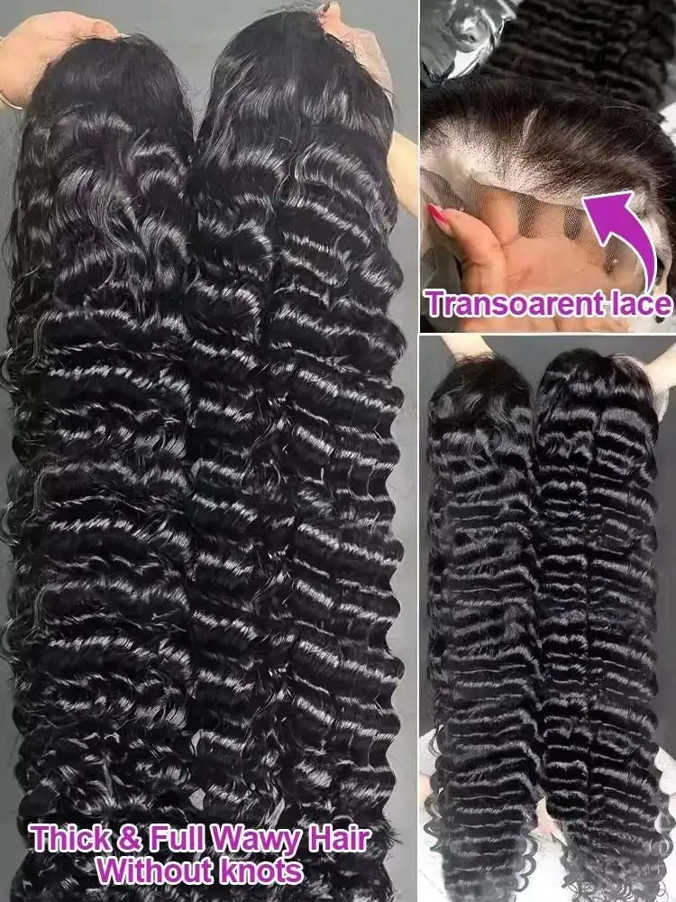 Halo Luxe Loose Deep Wave Wig