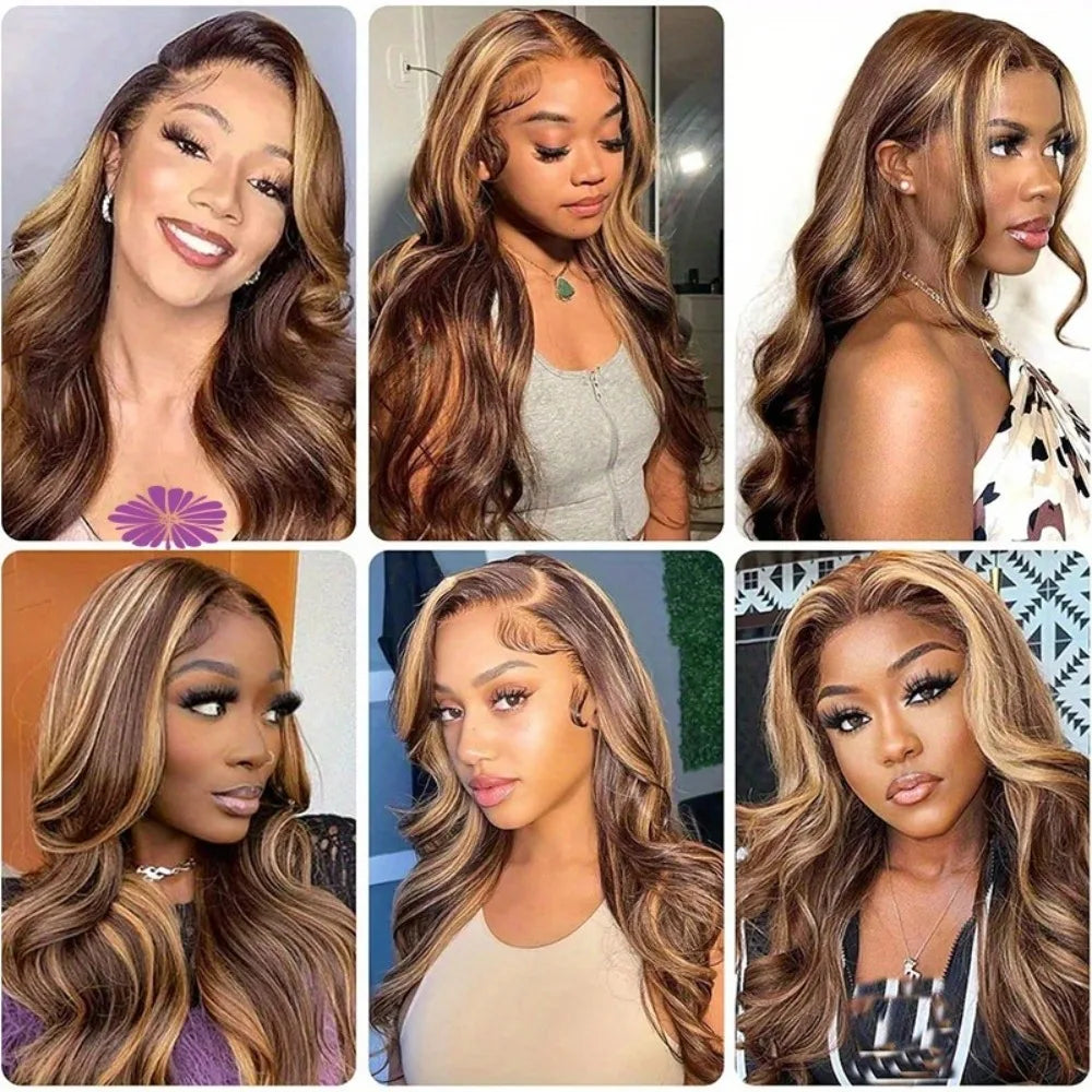 Halo Honey Blonde Luxe Wig – Glueless HD Lace Human Hair Wig