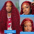 Halo Ruby Goddess Wig – HD Lace Human Hair Wig