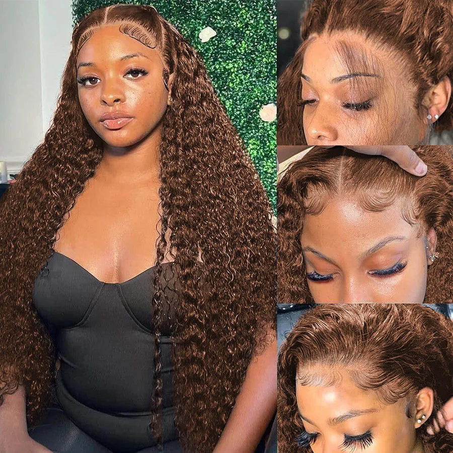 Halo Beauty Mocha Brown HD Lace Wig
