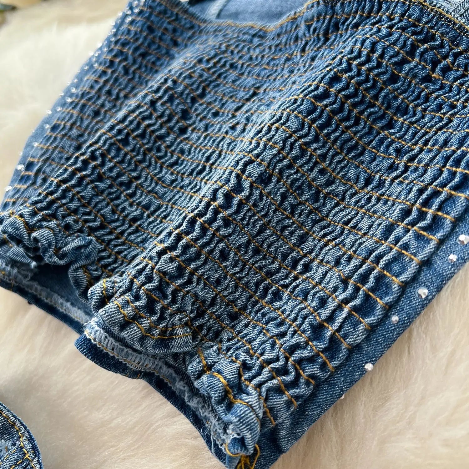 Halo Denim Luxe Set