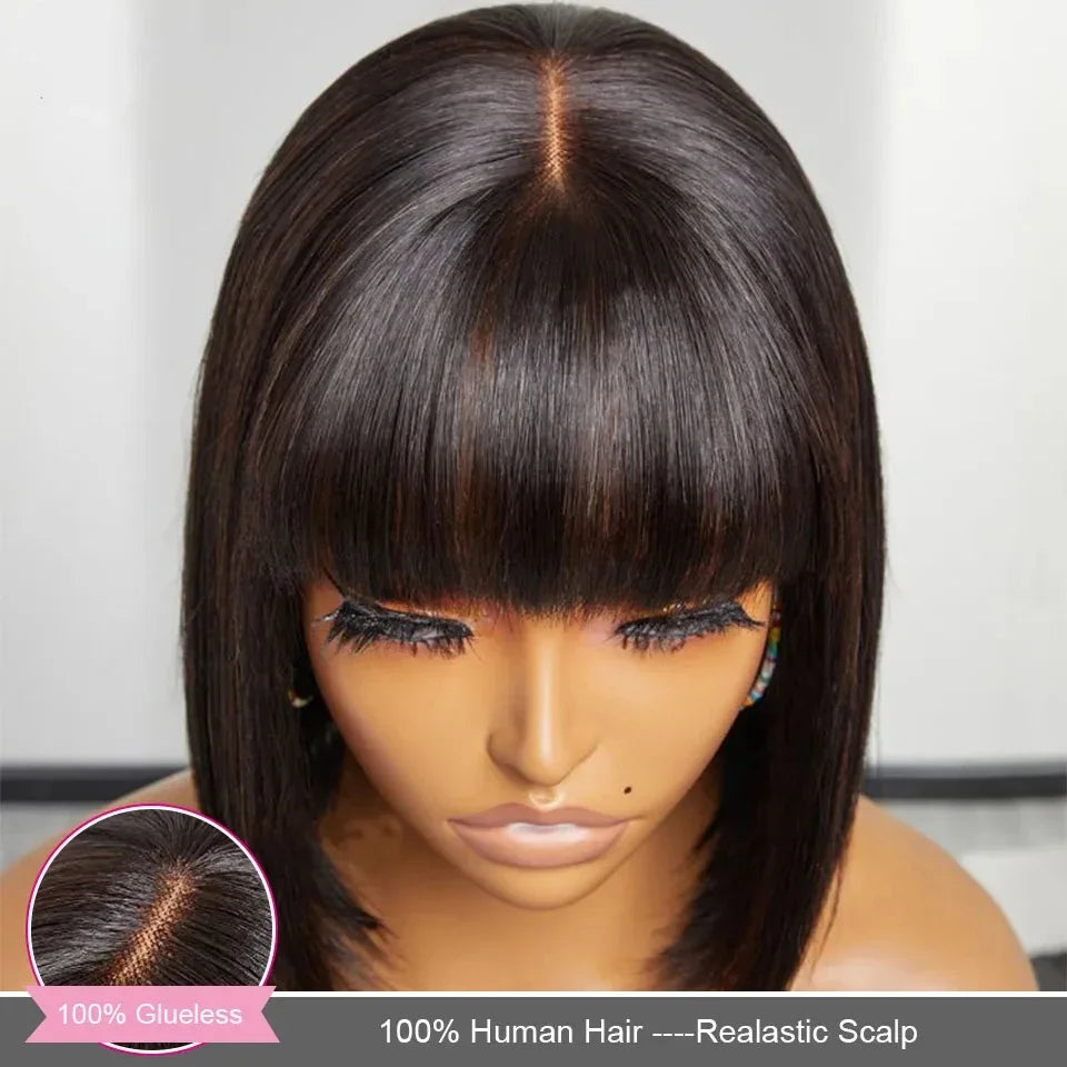 Halo Silk Bang Wig