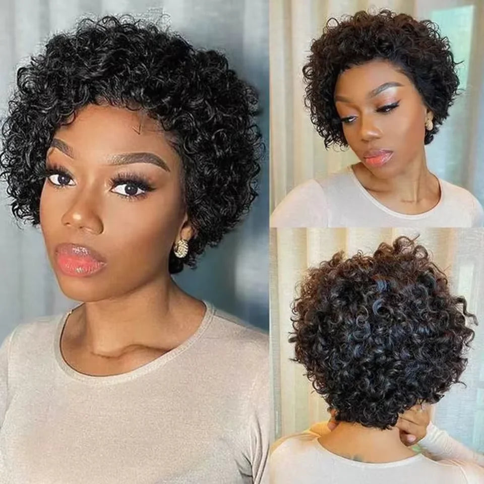 Halo Boss Babe Pixie Wig