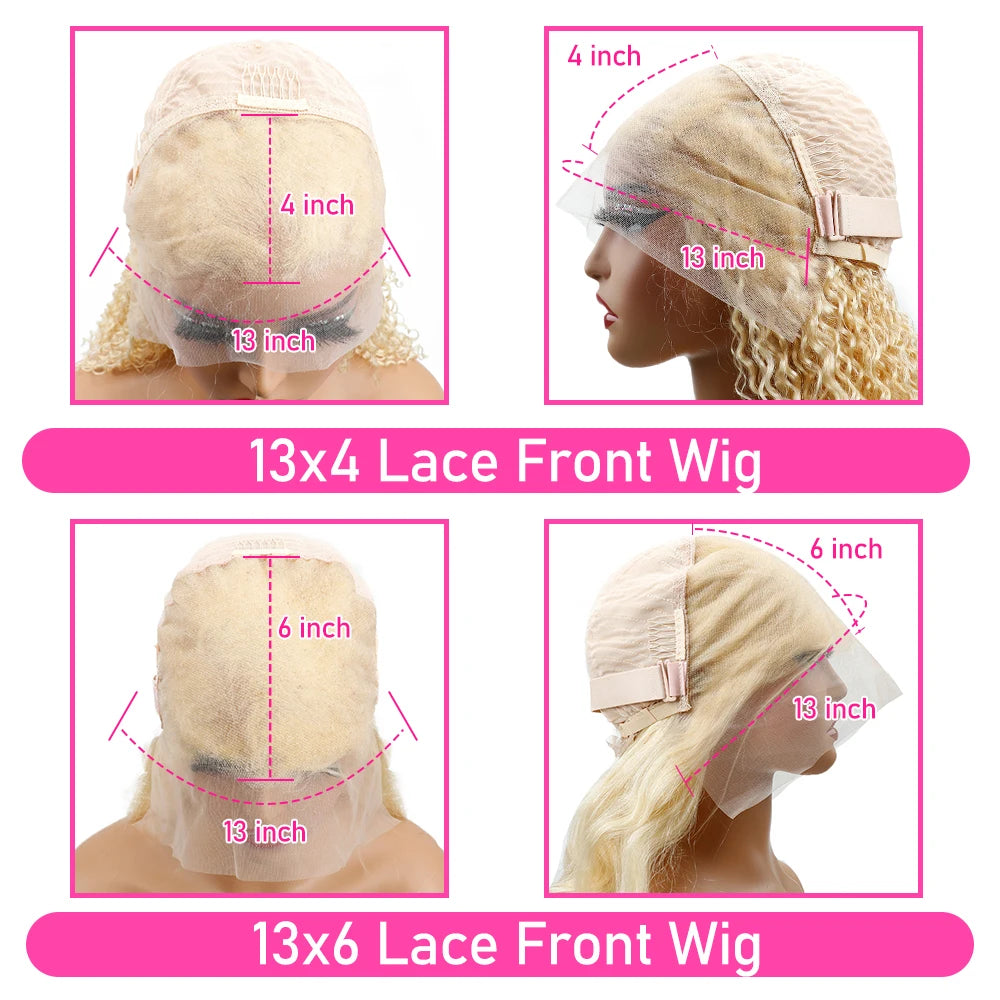 Halo Beauty 613 Honey Blonde HD Lace Front Wig
